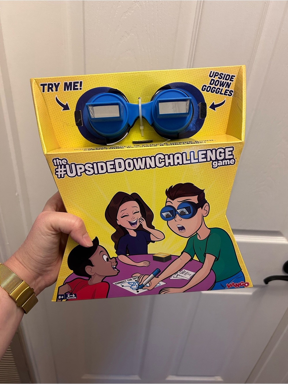 #UPSIDEDOWNCHALLENGE Game with Blue Goggles - New in Box!
